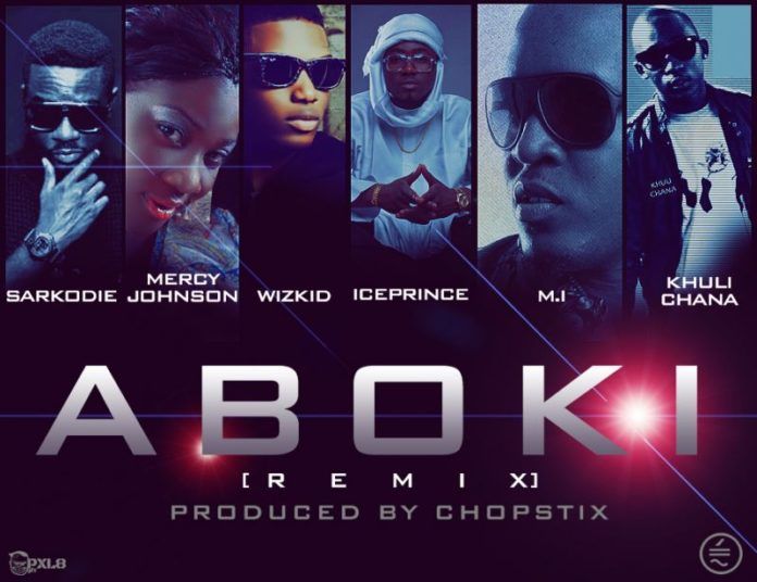 Ice Prince ft. Sarkodie, Mercy Johnson, Wizkid, M.I & Khuli Chana - ABOKI Remix [prod. by Chopstix] Artwork | AceWorldTeam.com