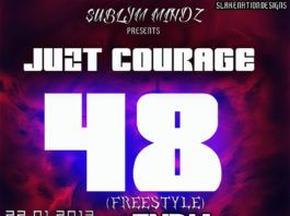 Juzt Courage ft. Endia - 48 Freestyle Artwork | AceWorldTeam.com