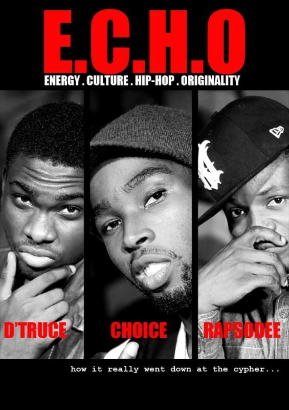 E.C.H.O ft. Choice, D'Truce & Rapsodee - E.C.H.O CYPHER Vol. 1 Artwork | AceWorldTeam.com