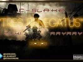 C-Slake ft. Ray Ray & Zuki - TRES RENEGATUS [prod. by D-Tone] Artwork | AceWorldTeam.com