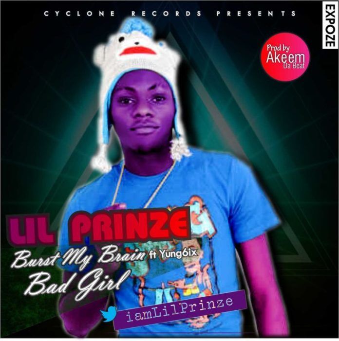 Lil' Prinze - BURST MY BRAIN ft. Yung6ix + BAD GIRL Artwork | AceWorldTeam.com