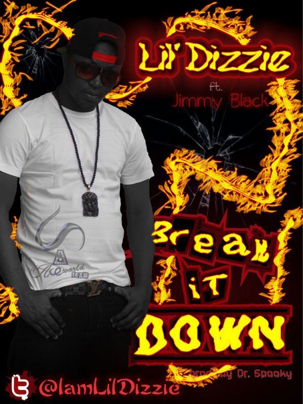 Lil' Dizzie ft. Jimmy Black - BREAK IT DOWN [prod. by Dr. Spooky] Artwork | AceWorldTeam.com