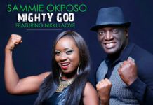 Sammie Okposo ft. Nikkie Laoye - MIGHTY GOD [prod. by Phat-E] Artwork | AceWorldTeam.com