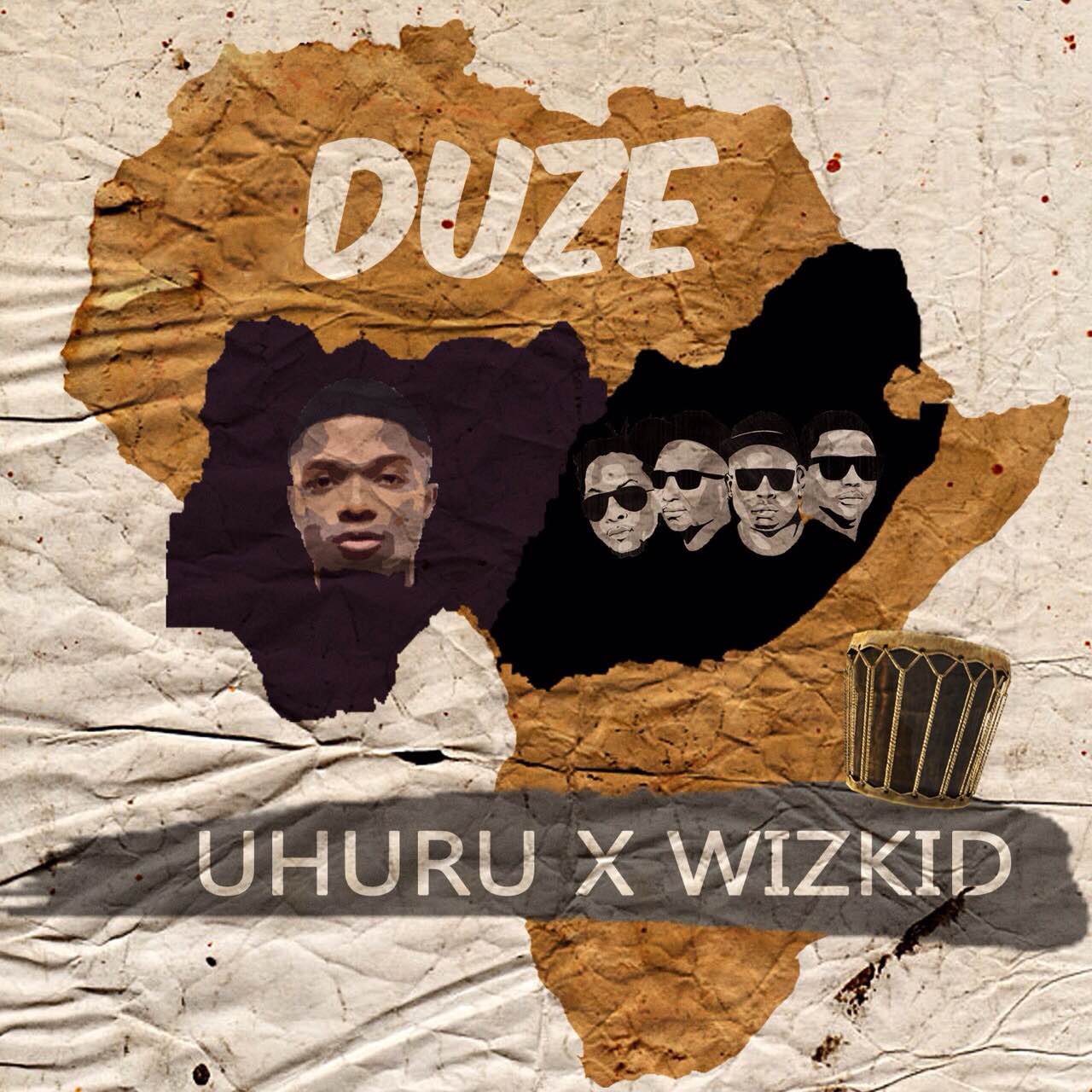 Uhuru ft. Wizkid - DUZE Artwork | AceWorldTeam.com