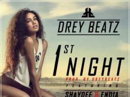 Drey Beatz ft. ShayDee & Endia - 1ST NIGHT Artwork | AceWorldTeam.com