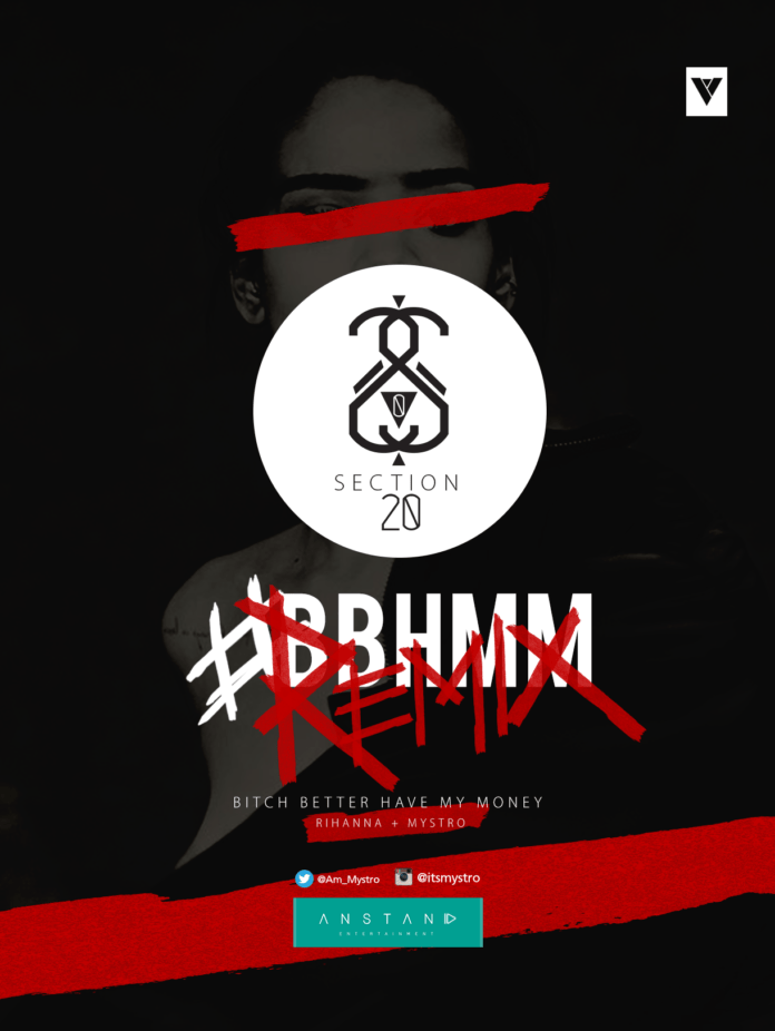 Mystro & Rihanna - BBHMM Remix Artwork | AceWorldTeam.com