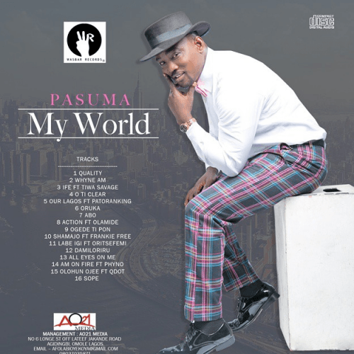 Pasuma Wonder - MY WORLD Artwork | AceWorldTeam.com