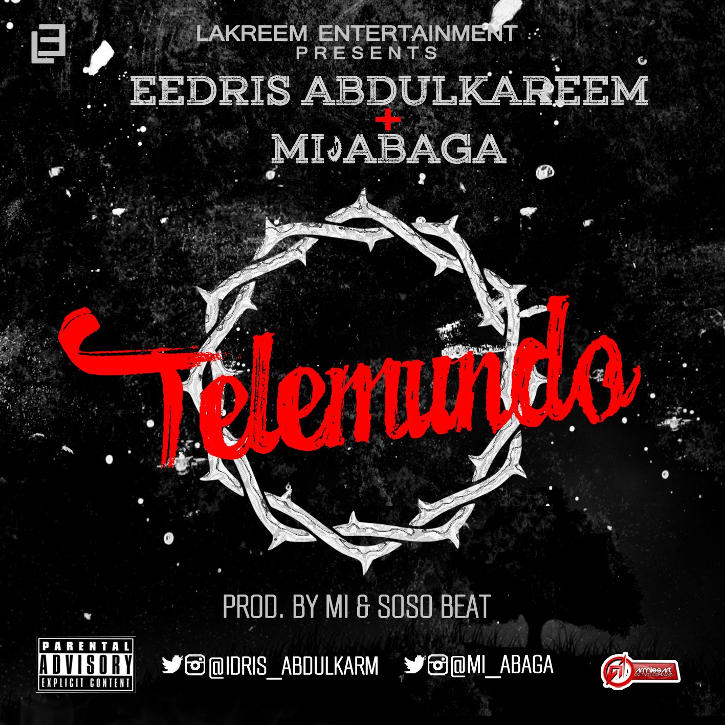 Eedris Abdulkareem ft. M.I - TELEMUNDO (prod. by Soso Beat) Artwork | AceWorldTeam.com