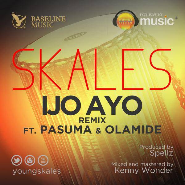 Skales ft. Olamide & Pasuma Wonder - IJO AYO Remix (prod. by Spellz) Artwork | AceWorldTeam.com