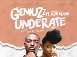 GeniuZz ft. Yemi Alade - UNDERATE (prod. by Phantom Beatz) Artwork | AceWorldTeam.com