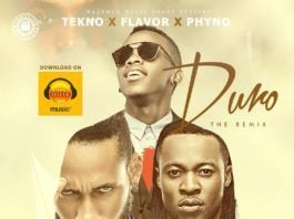 Tekno ft. Phyno & Flavour - DURO Remix (prod. by DJ Coublon™) Artwork | AceWorldTeam.com