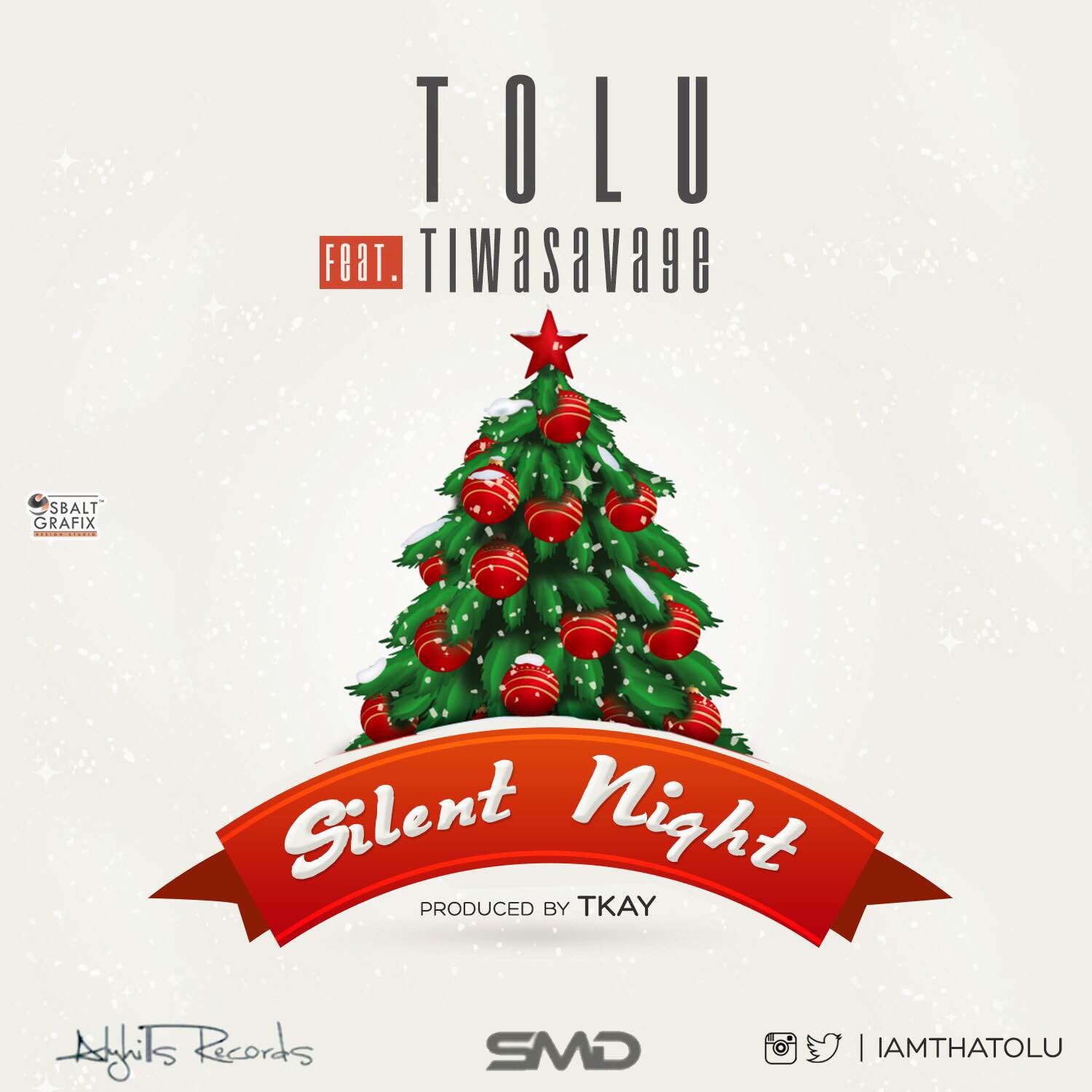 Tolu ft. Tiwa Savage - SILENT NIGHT (prod. by TKay) Artwork | AceWorldTeam.com