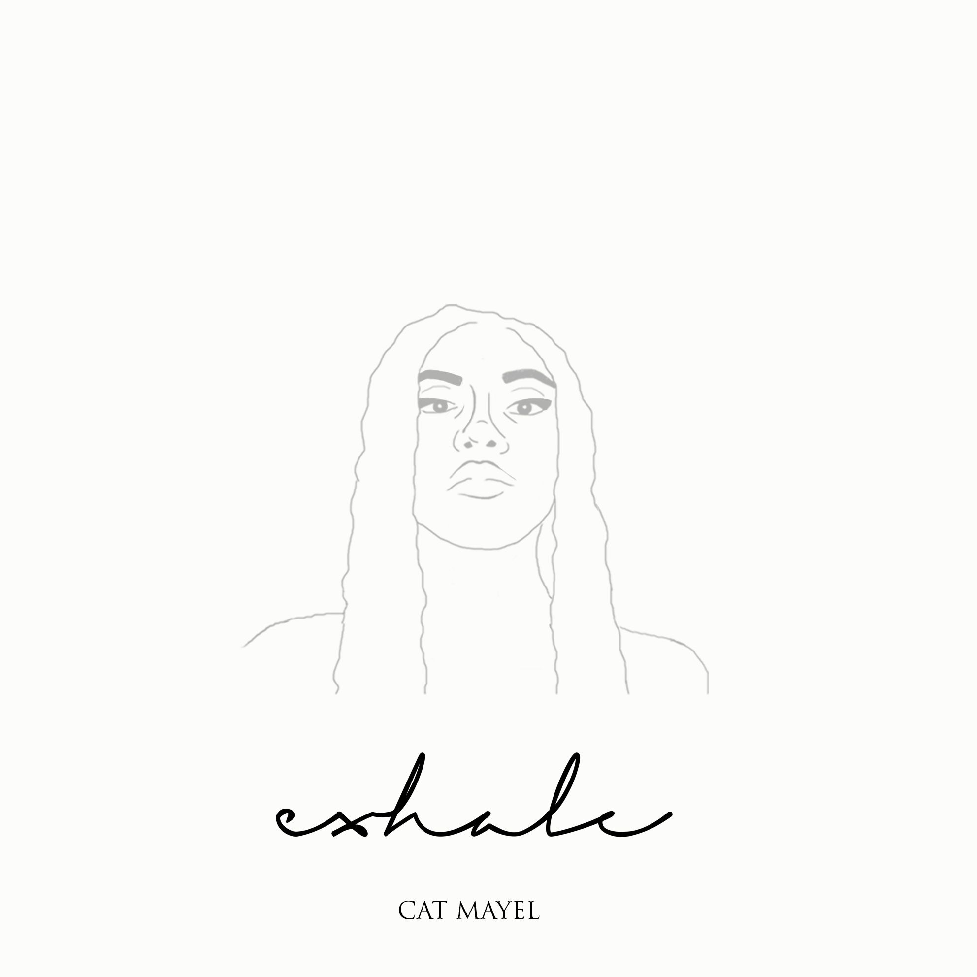 Cat Mayel - EXHALE (EP) Artwork | AceWorldTeam.com