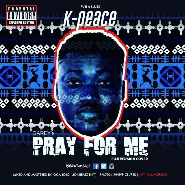 K-Peace - PRAY FOR ME (a Darey cover) Artwork | AceWorldTeam.com