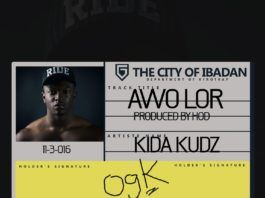 Kida Kudz - AWO LOR (prod. by H.O.D) Artwork | AceWorldTeam.com