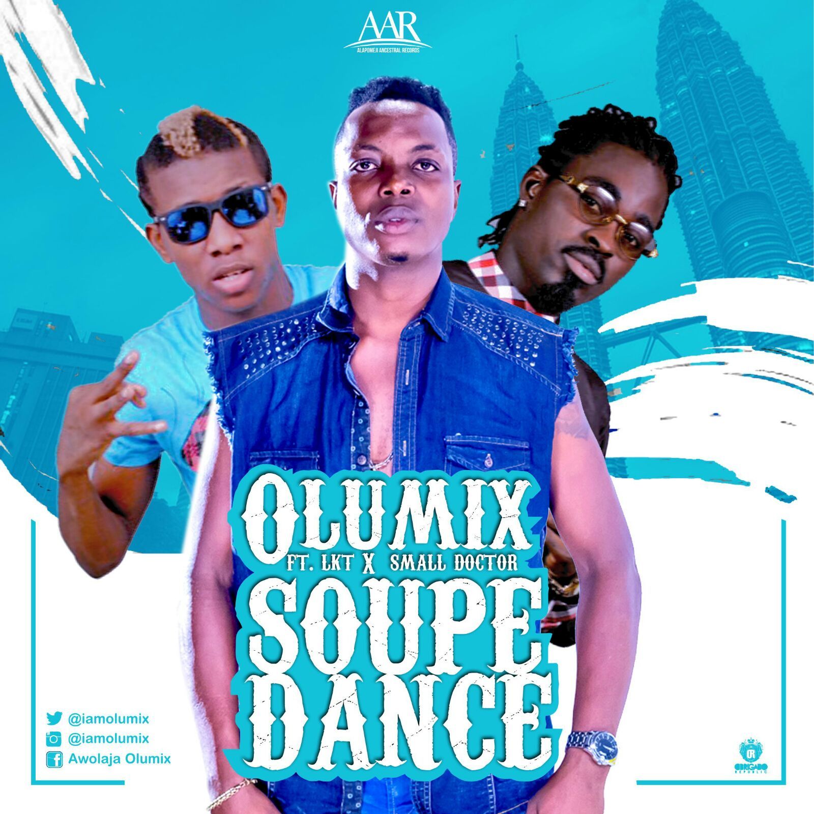 Olumix ft. Small Doctor & LKT - SOUPE DANCE Artwork | AceWorldTeam.com