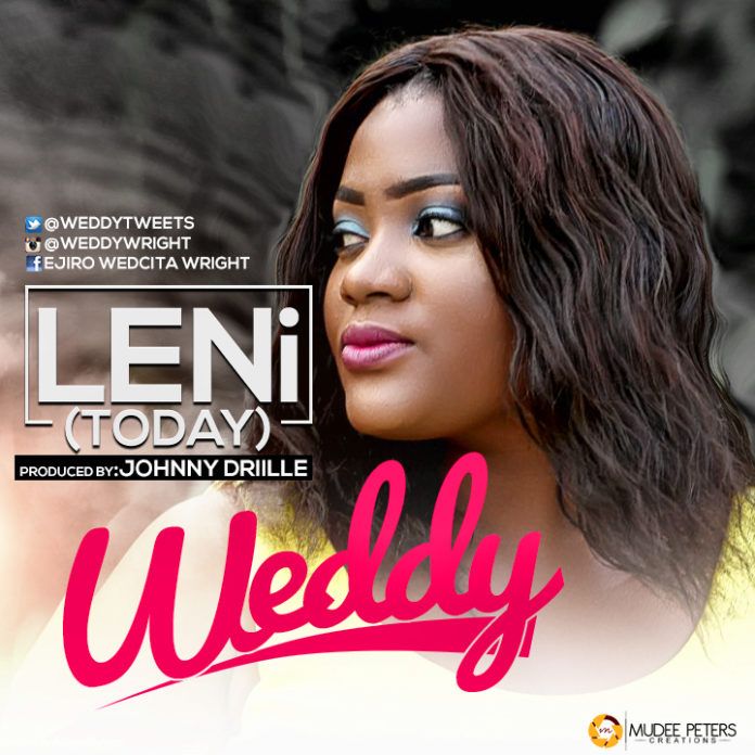 Weddy - LENI (Today ~ prod. by Johnny Drille) Artwork | AceWorldTeam.com