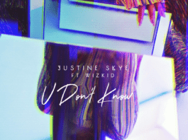 Justine Skye ft. Wizkid - U DON'T KNOW Artwork | AceWorldTeam.com