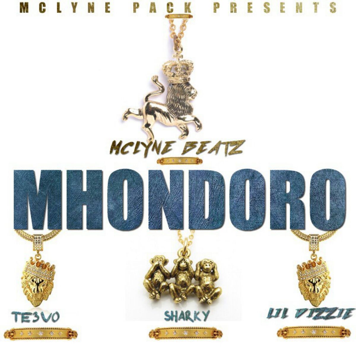 McLyne Beats ft. Te3vo, Sharky & Lil' Dizzie - MHONDORO Artwork | AceWorldTeam.com