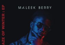 Maleek Berry - FIRST DAZE OF WINTER (EP) Artwork | AceWorldTeam.com