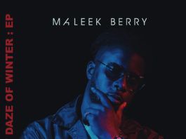 Maleek Berry - FIRST DAZE OF WINTER (EP) Artwork | AceWorldTeam.com