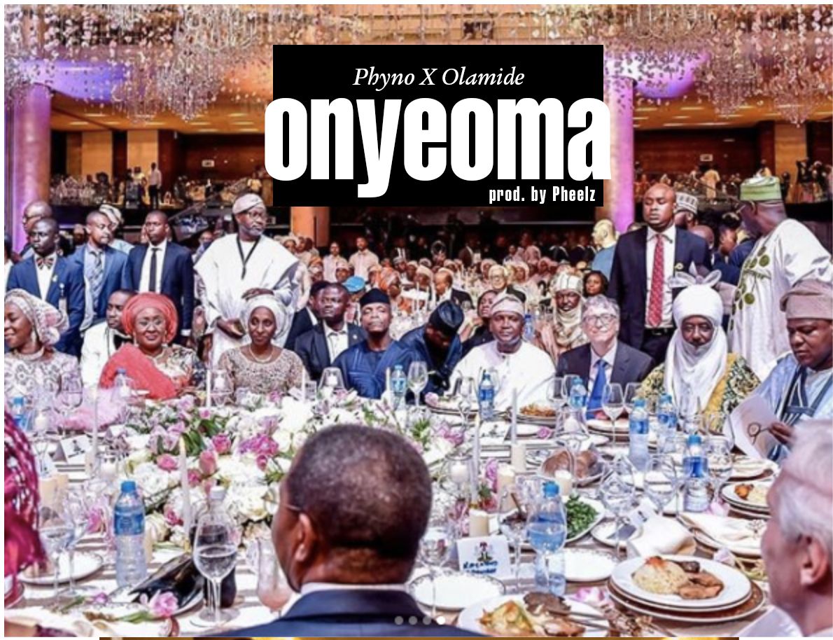 Phyno ft. Olamide - ONYEOMA (prod. by Pheelz) Artwork | AceWorldTeam.com