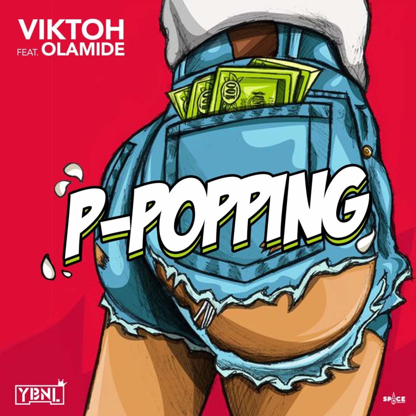 Viktoh ft. Olamide - P-POPPING (prod. by Pheelz) Artwork | AceWorldTeam.com