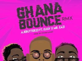 Ajebutter22 ft. Mr. Eazi & Eugy - GHANA BOUNCE (Remix) Artwork | AceWorldTeam.com