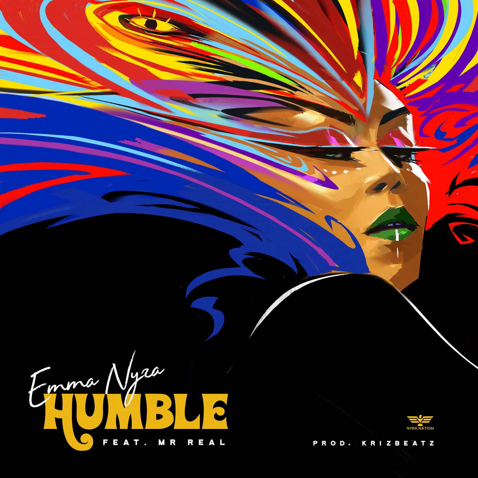Emma Nyra ft. Mr. Real - HUMBLE (prod. by KrizBeatz) Artwork | AceWorldTeam.com