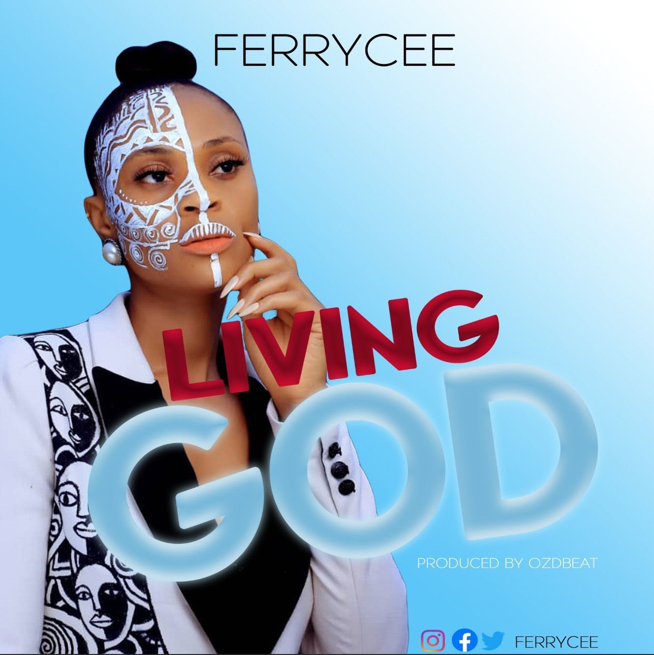 Ferrycee - LIVING GOD (prod. by OzdBeat) Artwork | AceWorldTeam.com