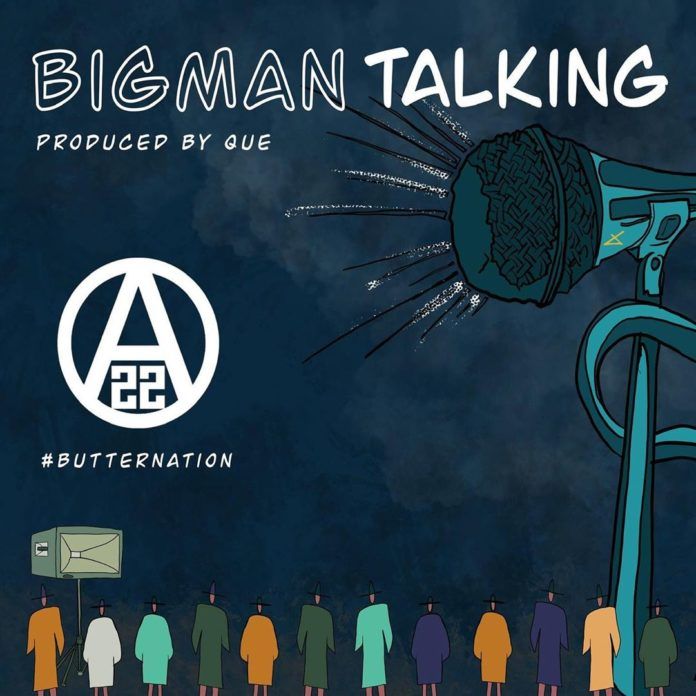 Ajebutter22 - Big Man Talking (prod. by Que) Artwork | AceWorldTeam.com