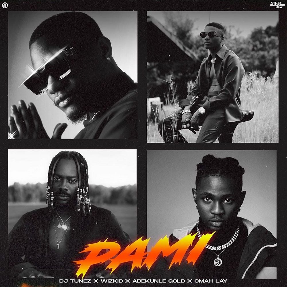 DJ Tunez - Pami (feat. Wizkid, Adekunle Gold & Omah Lay) Artwork | AceWorldTeam.com