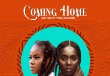 MzVee - Coming Home (feat. Tiwa Savage) Artwork | AceWorldTeam.com