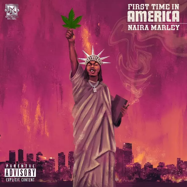 Naira Marley - First Time In America (Artwork) | AceWorldTeam.com