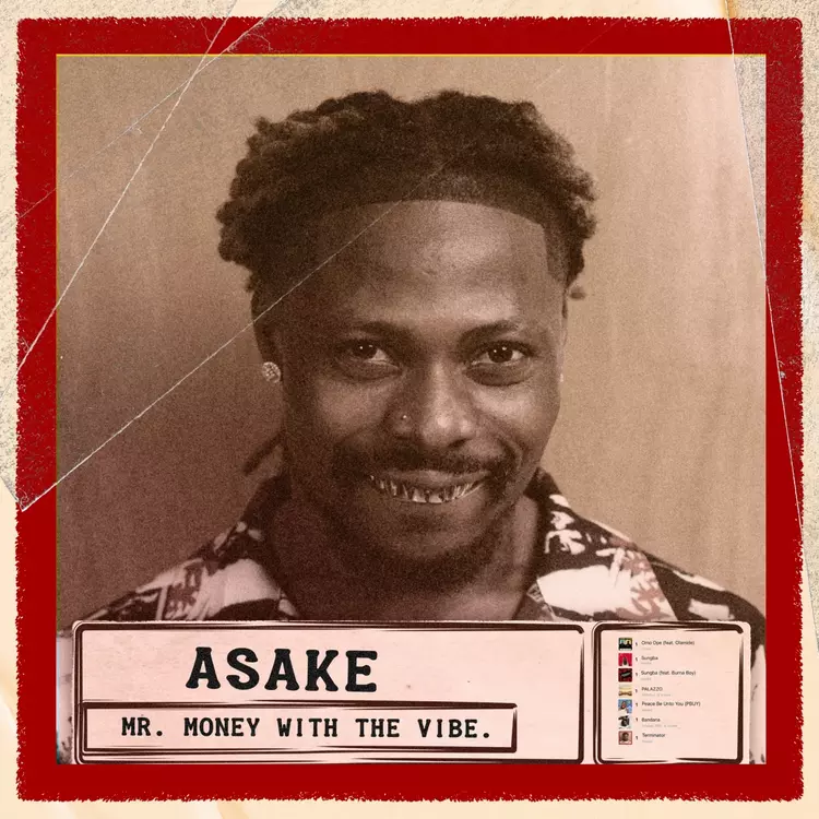 Asake - Mr. Money With The Vibe (Album) Artwork | AceWorldTeam.com