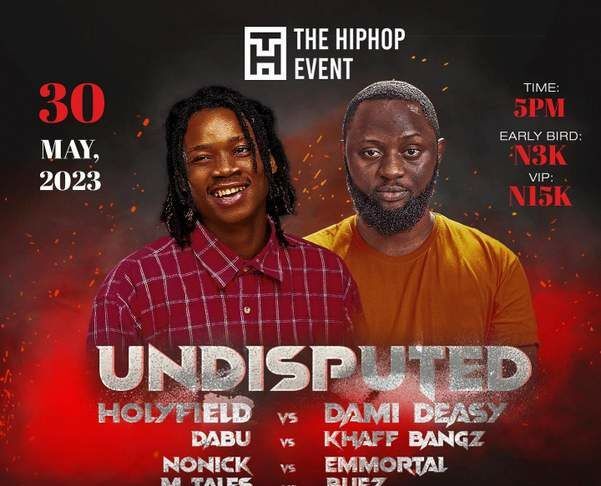 UNDISPUTED: The Biggest Battle Rap Event in Africa - May 30th
