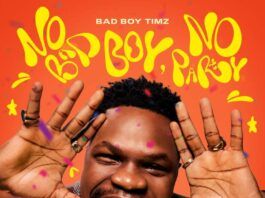 Bad Boy Timz "No Bad Boy, No Party" Album Cover