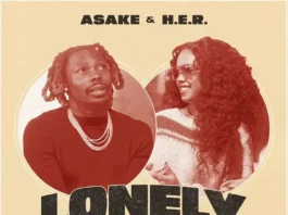 Asake and H.E.R. performing 'Lonely At The Top' Remix