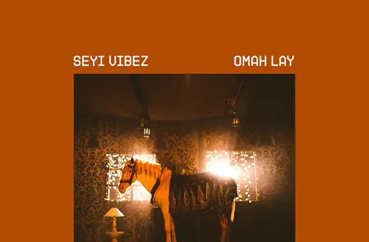 My Healer by Seyi Vibez and Omah Lay official single artwork