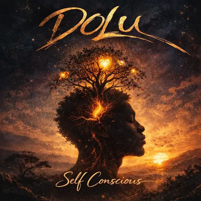 Self Conscious EP by Dolu cover art showing identity shift