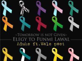 Aduke ft. Wale Poet - TOMORROW IS NOT GIVEN ~ Elegy To Funmi Lawal] Artwork | AceWorldTeam.com