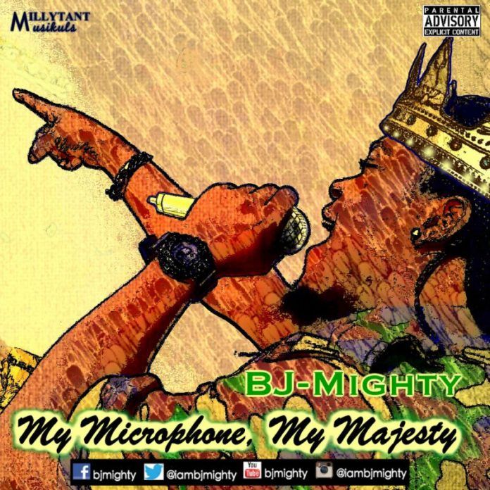 BJ-Mighty - MY MICROPHONE, MY MAJESTY [EP] Artwork | AceWorldTeam.com