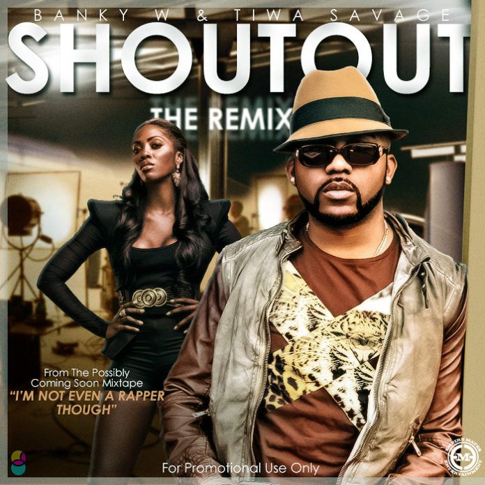 Banky W & Tiwa Savage - SHOUT OUT [The Remix] Artwork | AceWorldTeam.com