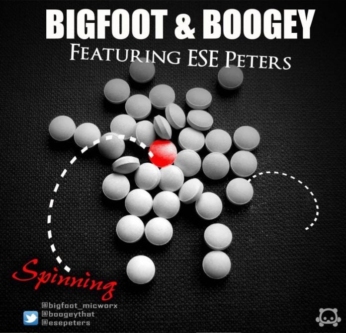 Bigfoot & Boogey ft. Ese Peters - SPINNING Artwork | AceWorldTeam.com