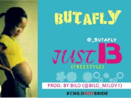Butafly - JUST13 Freestyle [prod. by Bilo] Artwork | AceWorldTeam.com