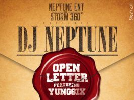 DJ Neptune ft. Yung6ix - OPEN LETTER Artwork | AceWorldTeam.com