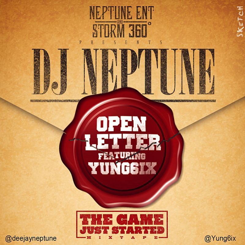 DJ Neptune ft. Yung6ix - OPEN LETTER [a Jay Z cover] | AceWorldTeam.com