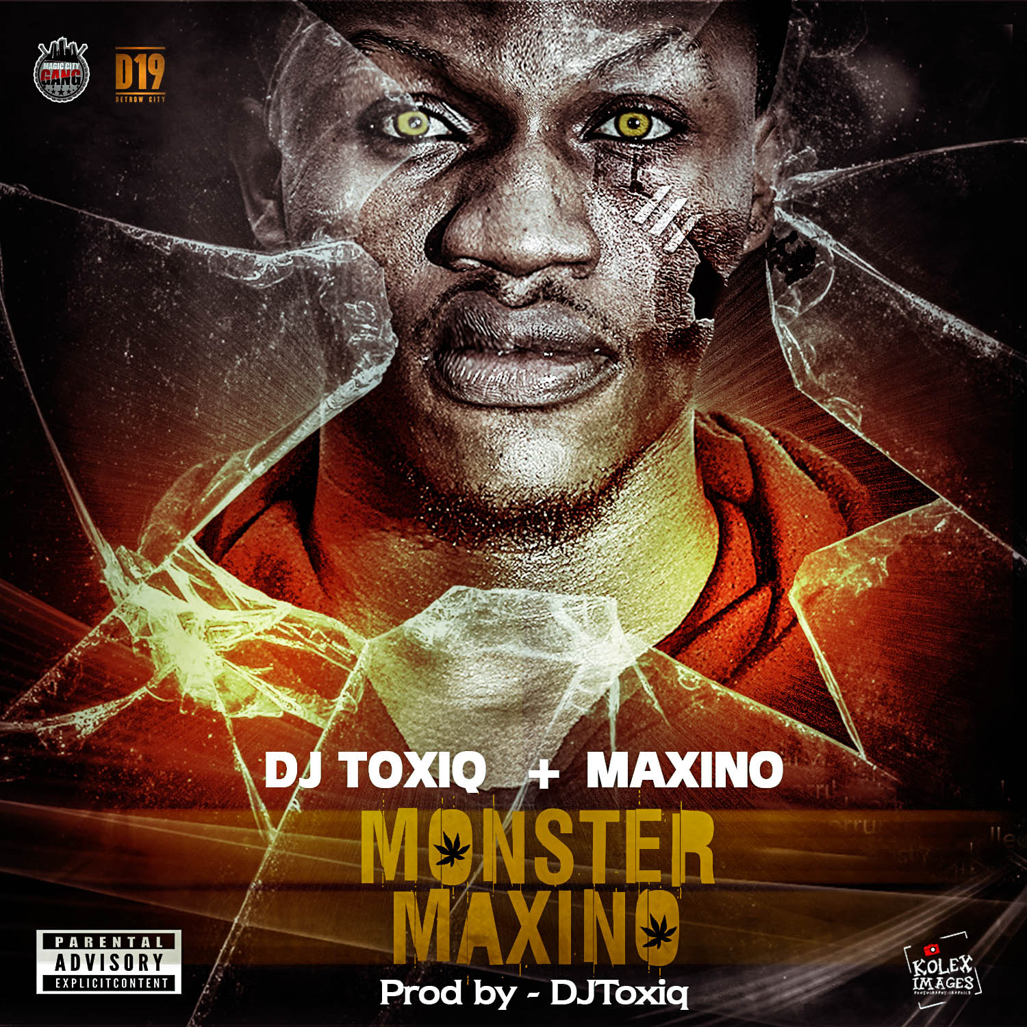 DJ Toxiq-A & Maxino - MONSTER MAXINO Artwork | AceWorldTeam.com