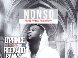 D'Prince ft. Reekado Banks - NONSO [prod. by Maleek Berry] Artwork | AceWorldTeam.com