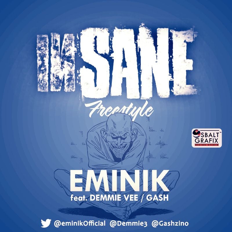 Eminik ft. Demmie Vee & Gash - INSANE [Remix] Artwork | AceWorldTeam.com
